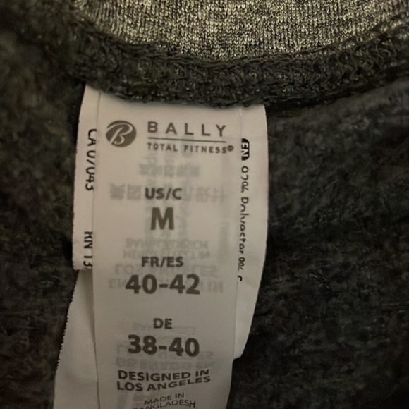 Gray Bally Workout pants with side pockets - Picture 3 of 4